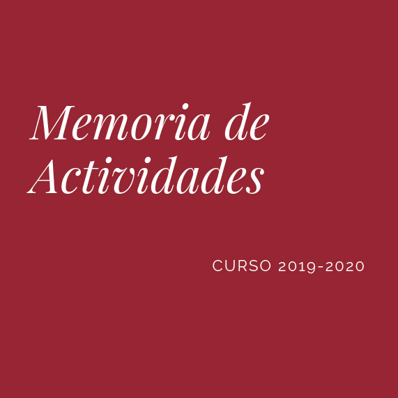 Memoria de actividades 2019-2020